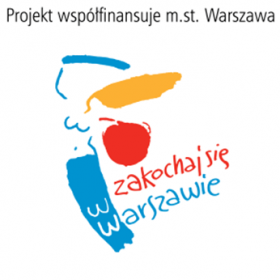 Logo "Zakochaj się w Warszawie" - Syrenka Warszawska